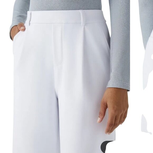 Halara NWT High Waisted Pocket Straight Leg Work Pant Size L - Picture 5 of 9